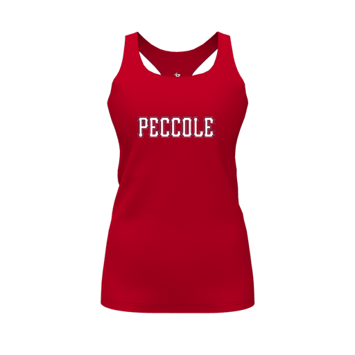 [FT0TRBRD-FYS-LOGO2] Decker Racerback Tank Top (Female Youth S, Red, Logo 2)