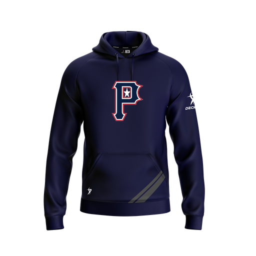 [FOLHSMNV-YXS-LOGO3] Decker Summit Hoodie (Youth XS, Navy, Logo 3)