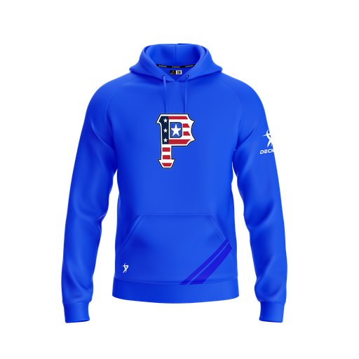 [FOLHSMRY-YXS-LOGO1] Decker Summit Hoodie (Youth XS, Royal, Logo 1)