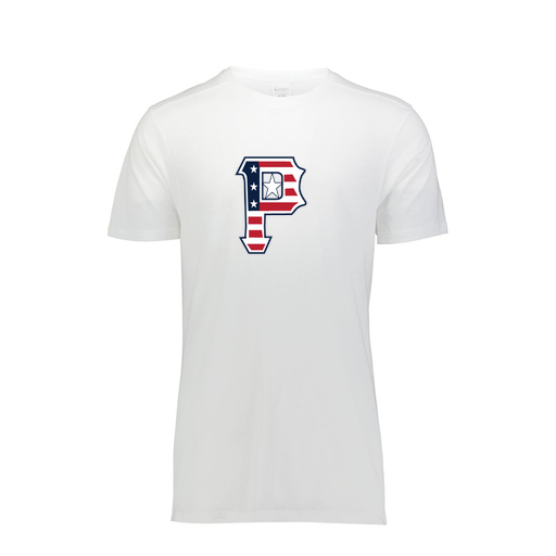[FTSCUBWH-AS-LOGO1] Decker Men's Tri-Blend T-Shirt - Short Sleeve (Adult S, White, Logo 1)