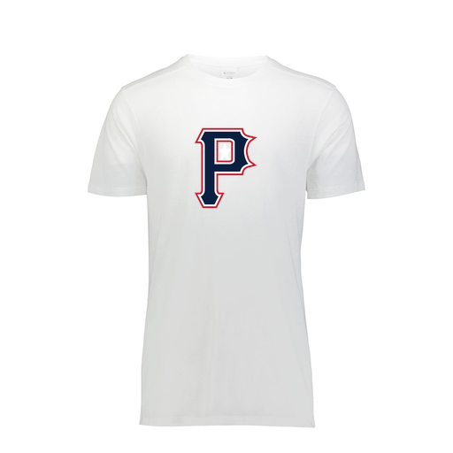 [FTSCUBWH-AS-LOGO3] Decker Men's Tri-Blend T-Shirt - Short Sleeve (Adult S, White, Logo 3)