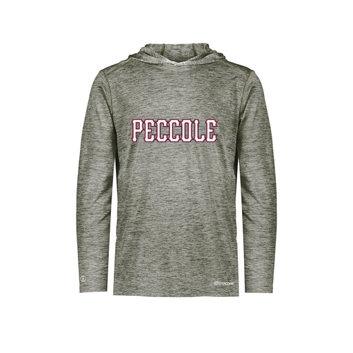 [FOLHCGGY-AS-LOGO2] Decker Men's Charge Hoodie (Adult S, Gray, Logo 2)